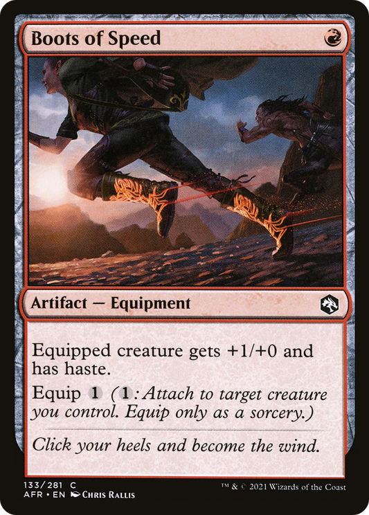 Boots of Speed [Dungeons & Dragons: Adventures in the Forgotten Realms] Foil