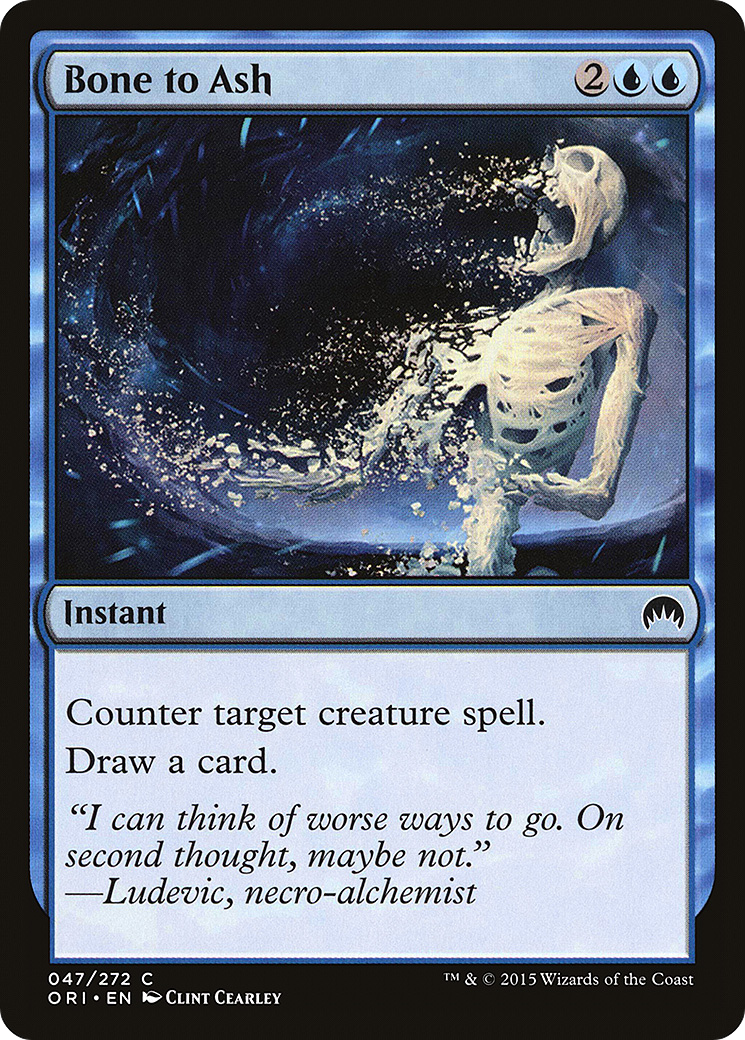 Bone to Ash [Magic Origins] Foil