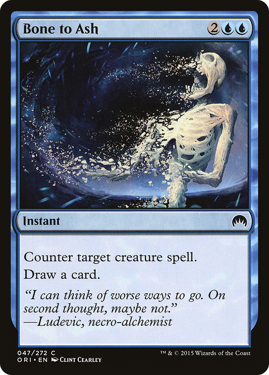 Bone to Ash [Magic Origins] Foil