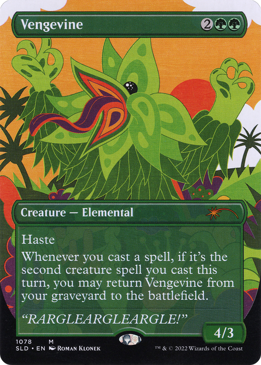 Vengevine (Borderless) [Secret Lair Drop Series] Foil