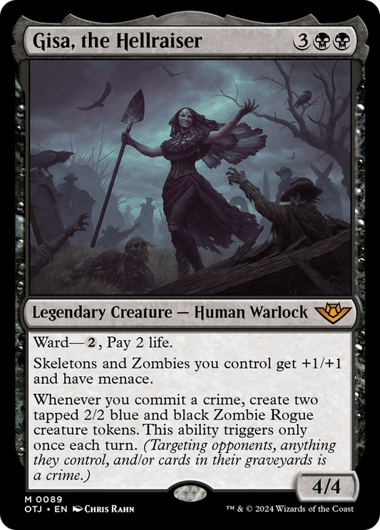 Gisa, the Hellraiser [Outlaws of Thunder Junction] Foil