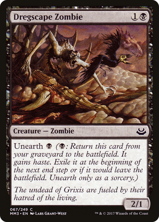 Dregscape Zombie [Modern Masters 2017] Foil