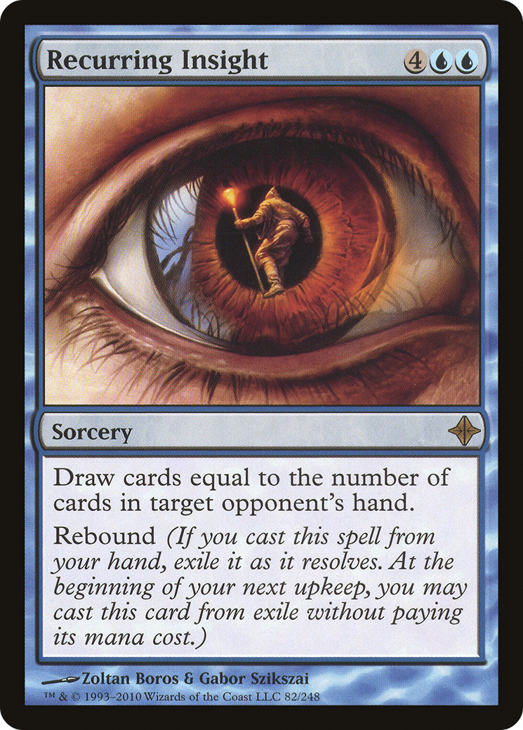 Recurring Insight (082) Foil - Rise of the Eldrazi
