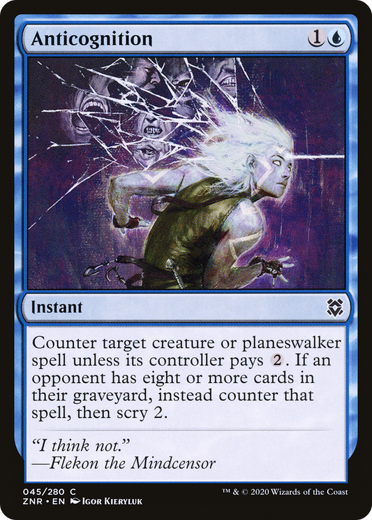 Anticognition [Zendikar Rising] Foil