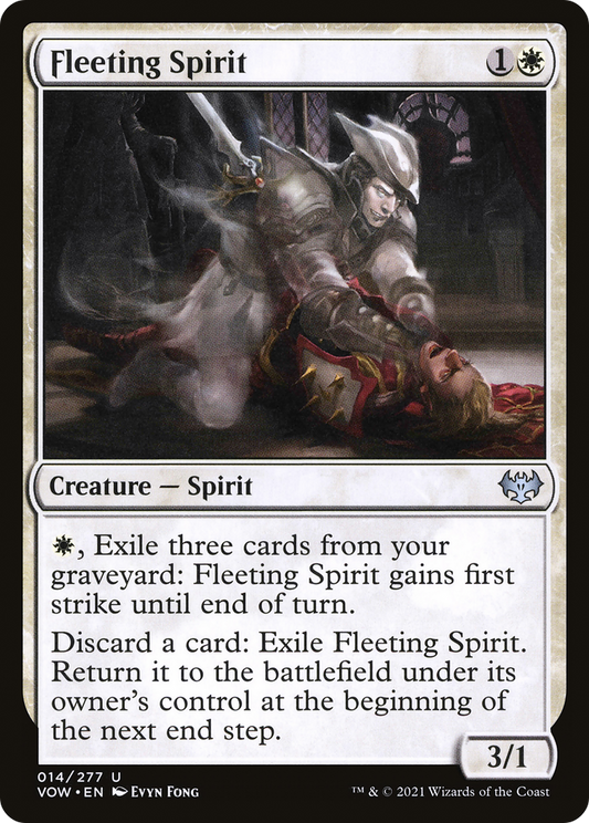 Fleeting Spirit [Innistrad: Crimson Vow] Foil