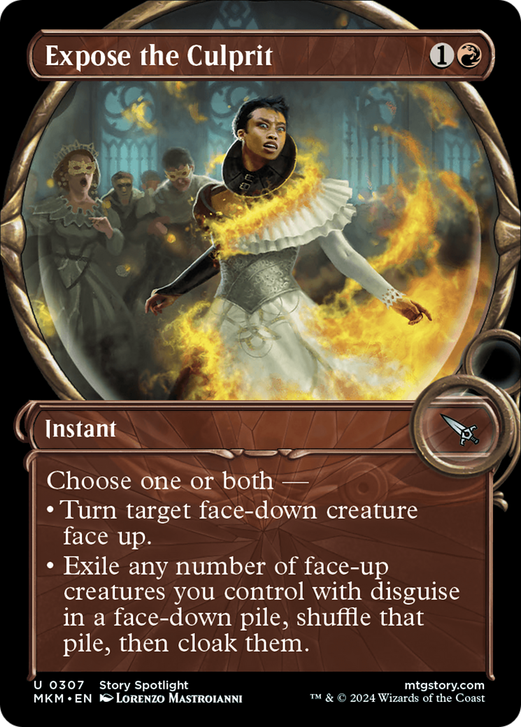 Expose the Culprit (Showcase) [Murders at Karlov Manor] Foil