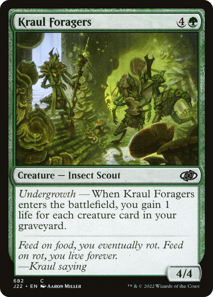 Kraul Foragers [Jumpstart 2022] | Silver Goblin