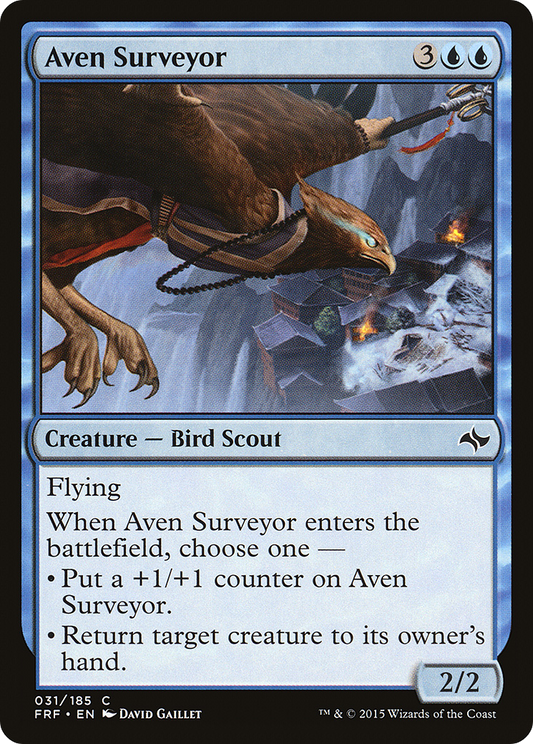 Aven Surveyor [Fate Reforged] Foil