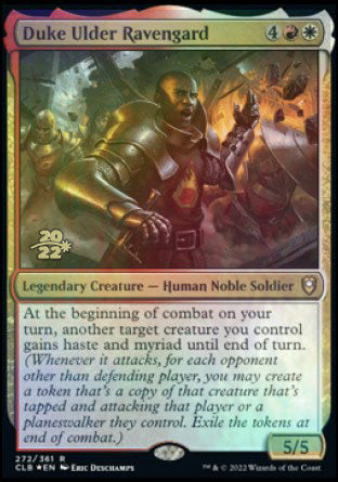 Duke Ulder Ravengard [Commander Legends: Battle for Baldur's Gate Prerelease Promos] | Silver Goblin