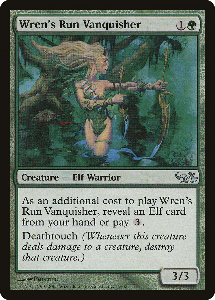 Wren's Run Vanquisher [Duel Decks: Elves vs. Goblins] | Silver Goblin