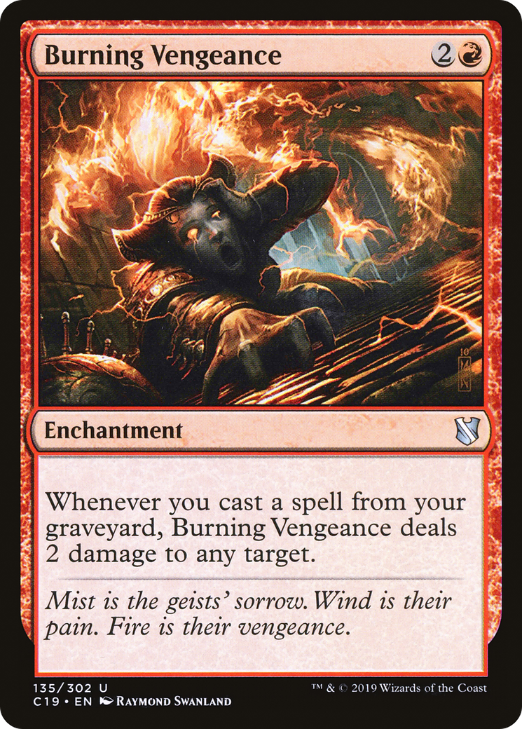 Burning Vengeance [Commander 2019]