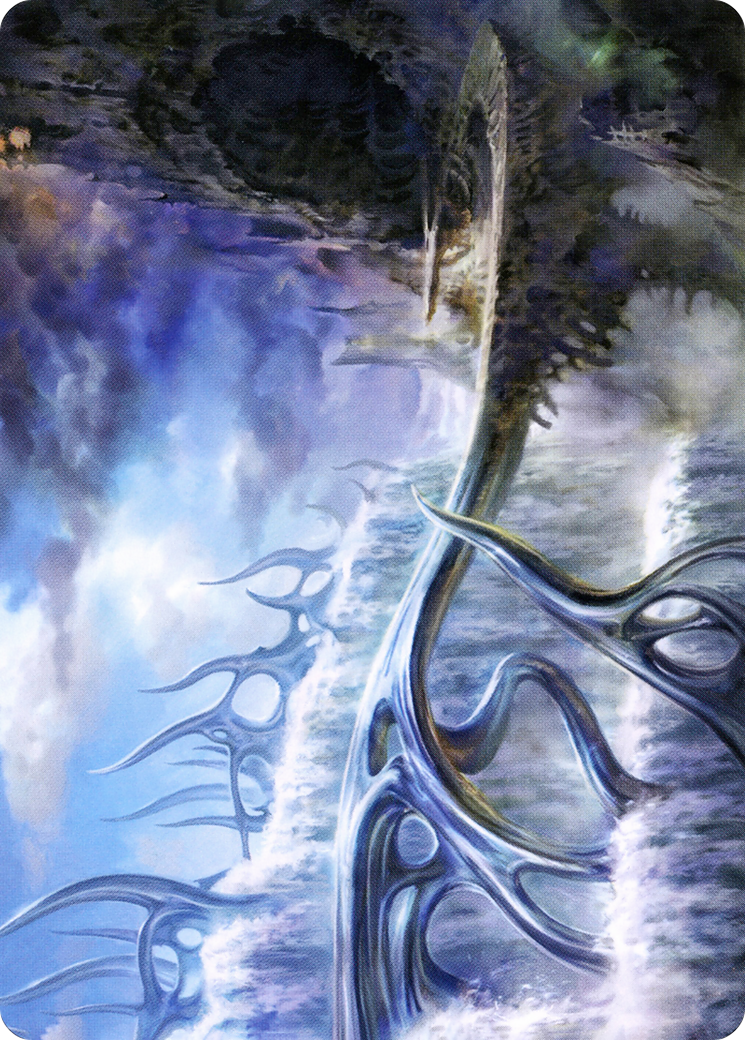 Mistvault Bridge Art Card [Modern Horizons 2 Art Series] | Silver Goblin