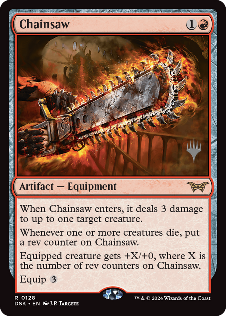 Chainsaw [Duskmourn: House of Horror Promos]