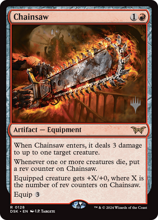 Chainsaw [Duskmourn: House of Horror Promos]