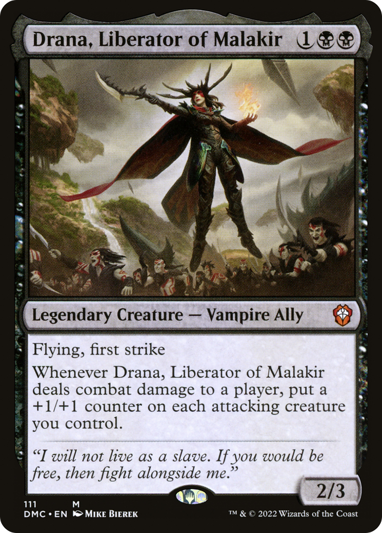 Drana, Liberator of Malakir [Dominaria United Commander] | Silver Goblin