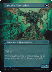 Delver of Secrets // Insectile Aberration (Borderless) [Secret Lair: From Cute to Brute] | Silver Goblin