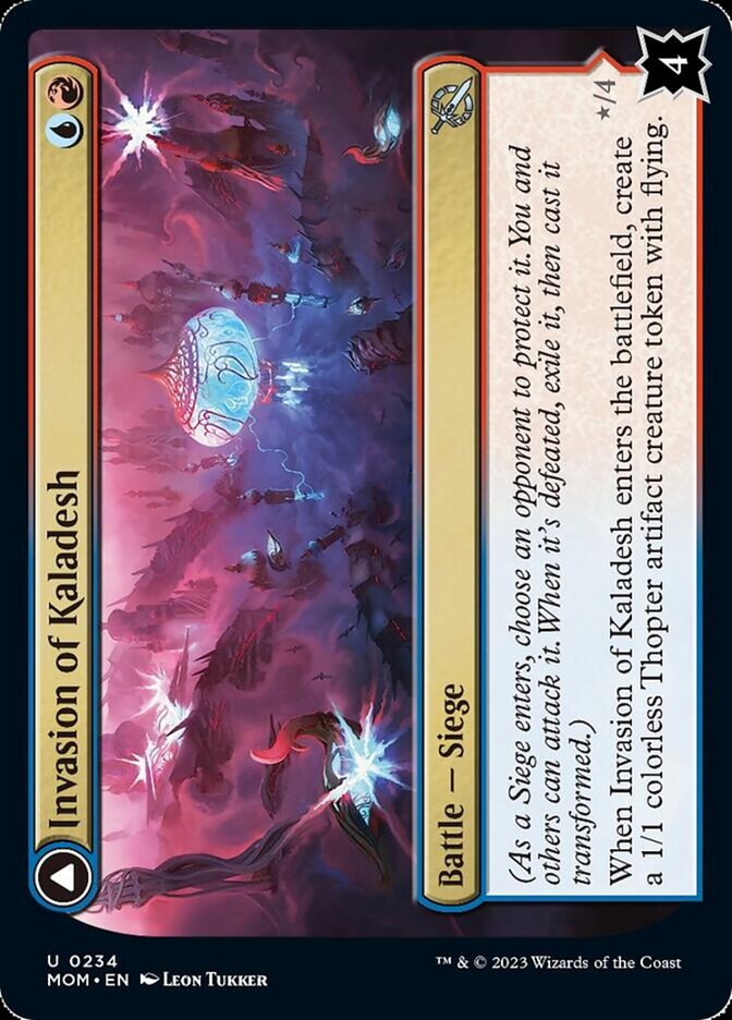 Invasion of Kaladesh // Aetherwing, Golden-Scale Flagship [March of the Machine] Foil