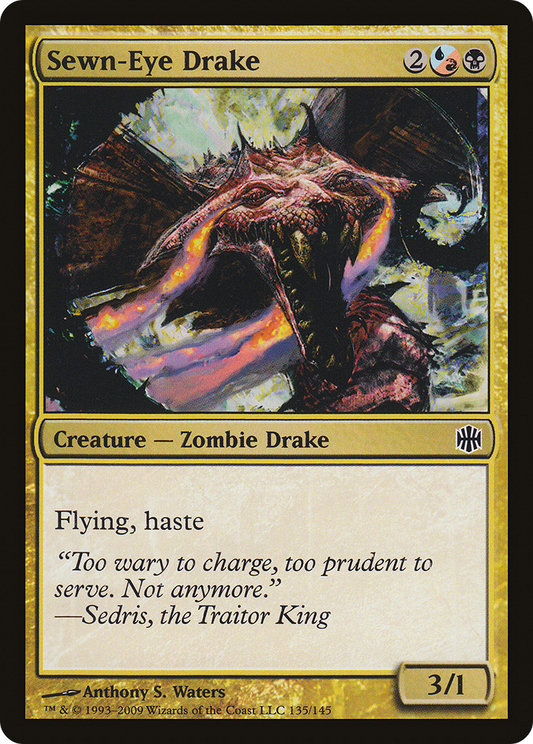 Sewn-Eye Drake [Alara Reborn] Foil