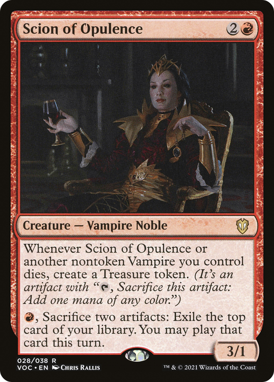 Scion of Opulence [Innistrad: Crimson Vow Commander]
