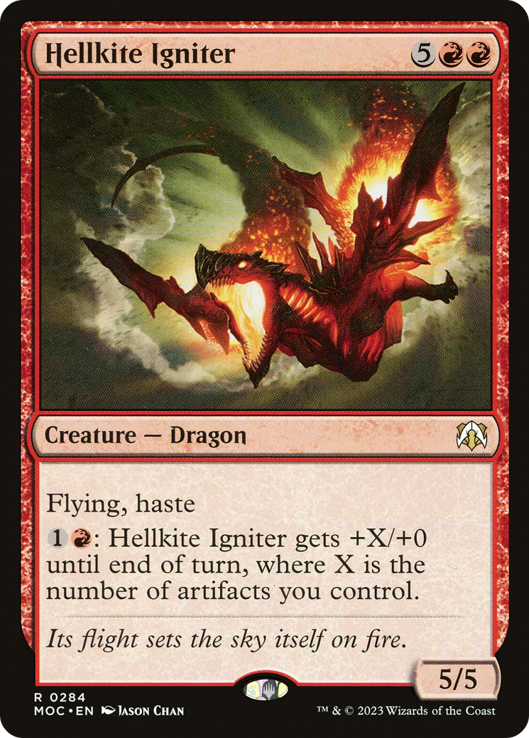 Hellkite Igniter [March of the Machine Commander]