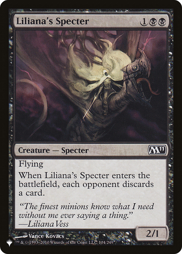 Liliana's Specter [The List Reprints] | Silver Goblin