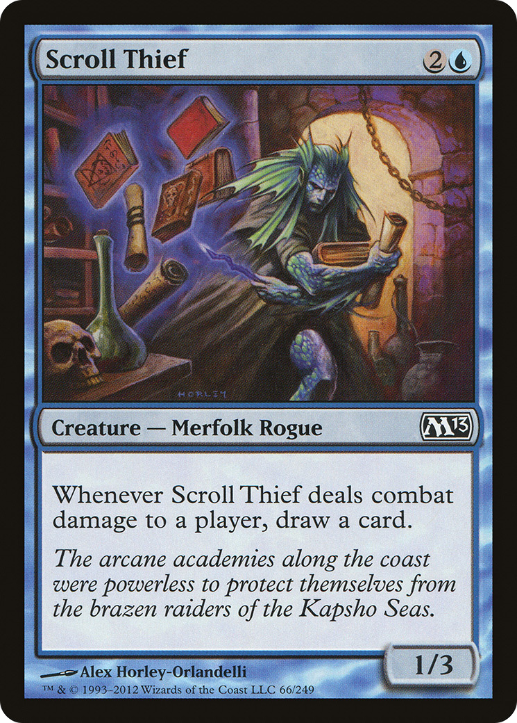 Scroll Thief (066) Foil - Magic 2013