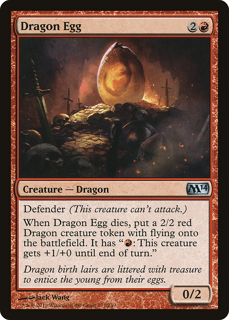 Dragon Egg [Magic 2014] Foil