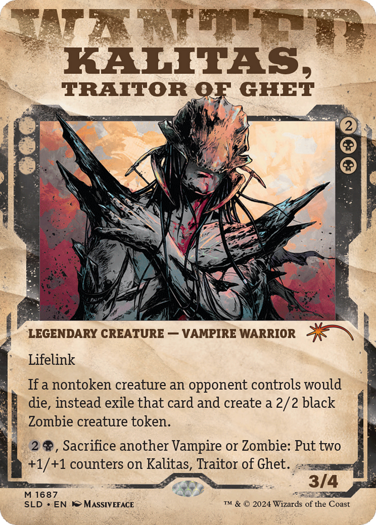 Kalitas, Traitor of Ghet [Secret Lair Drop Series] | Silver Goblin