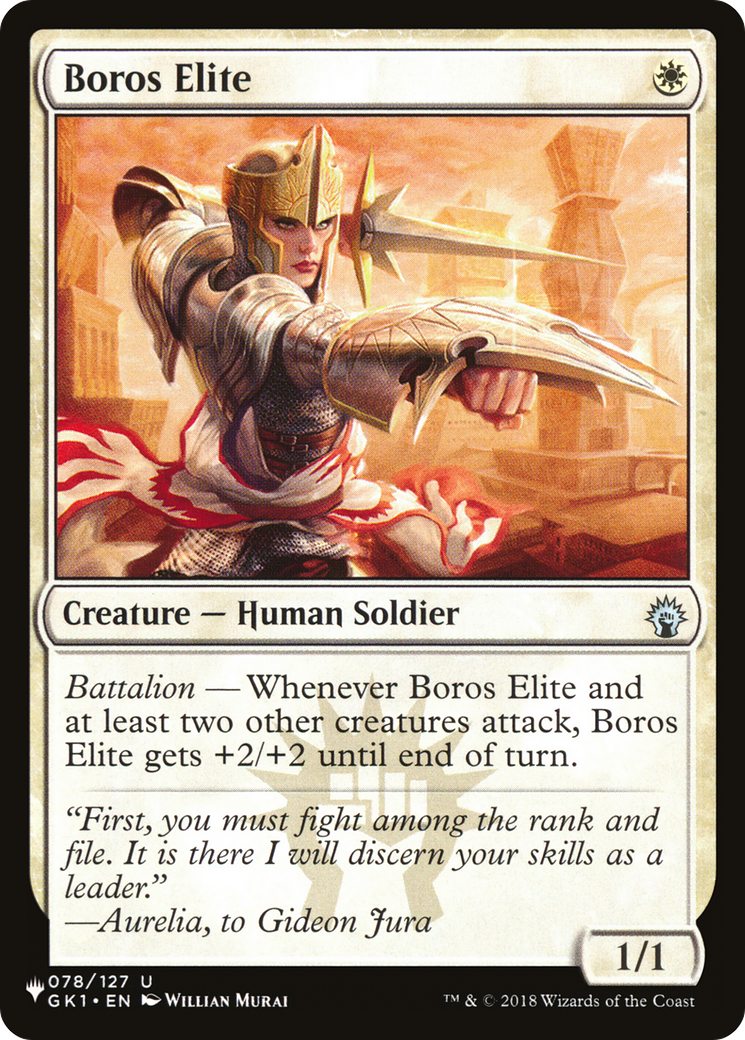 Boros Elite [The List Reprints] | Silver Goblin