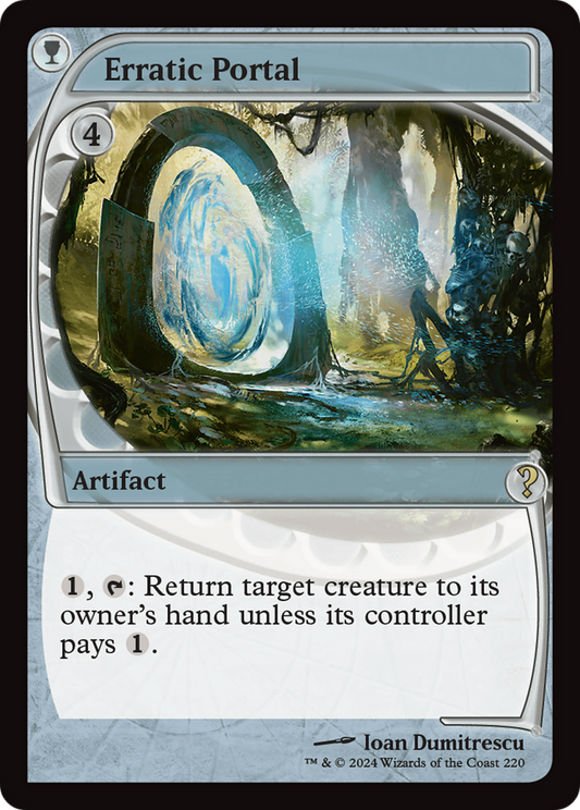 Erratic Portal (Future Sight) [Mystery Booster 2] Foil