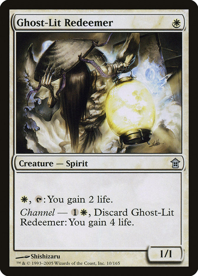 Ghost-Lit Redeemer [Saviors of Kamigawa] | Silver Goblin