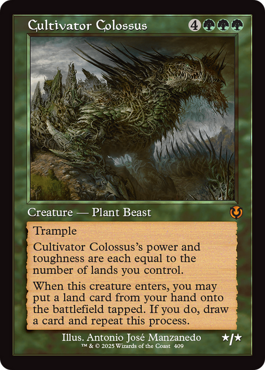 Cultivator Colossus (Retro Frame) Foil (409) - Innistrad Remastered