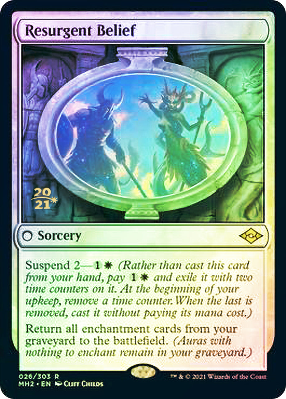 Resurgent Belief [Modern Horizons 2 Prerelease Promos] | Silver Goblin