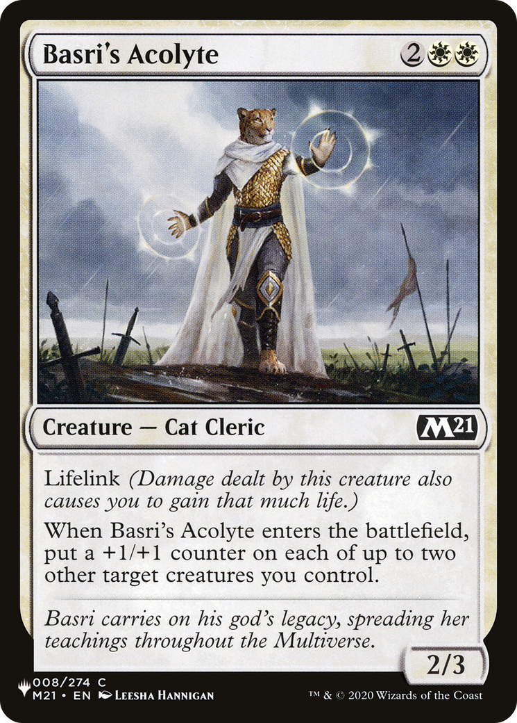 Basri's Acolyte [The List Reprints] | Silver Goblin