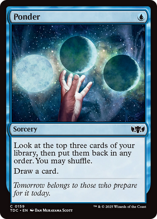 Ponder (159) - Commander: Tarkir: Dragonstorm