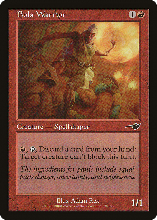 Bola Warrior [Nemesis] Foil
