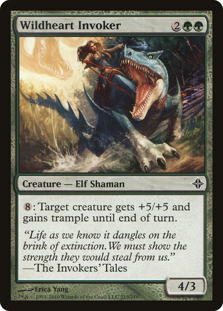 Wildheart Invoker (213) Foil - Rise of the Eldrazi