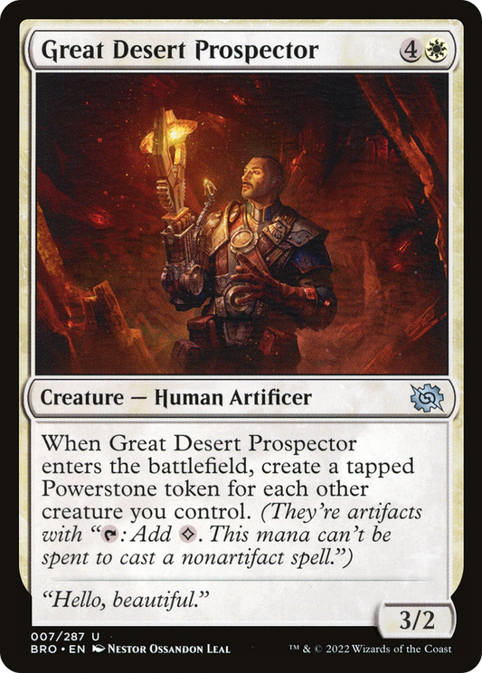 Great Desert Prospector [The Brothers' War] Foil
