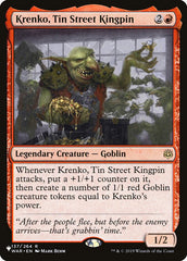 Krenko, Tin Street Kingpin [The List] | Silver Goblin