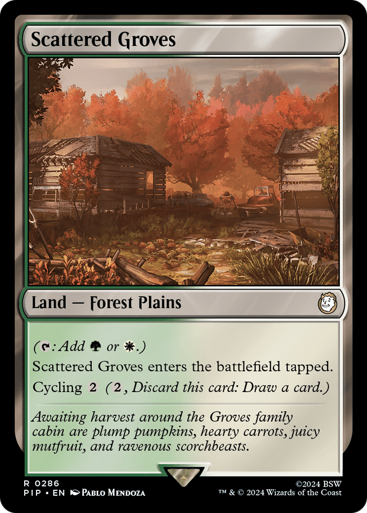 Scattered Groves (286) Foil - Fallout