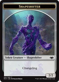 Shapeshifter (001) // Construct (017) Double-Sided Token [Modern Horizons Tokens] | Silver Goblin