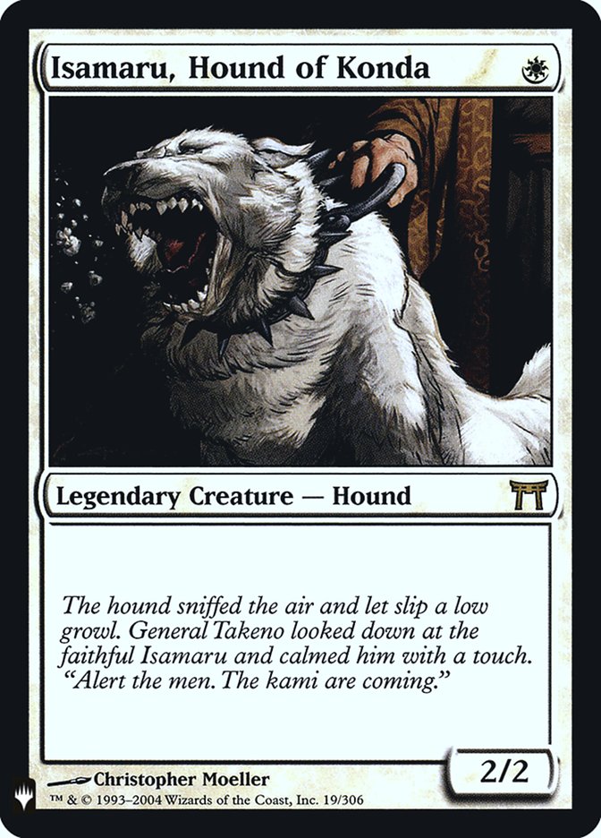 Isamaru, Hound of Konda [Mystery Booster] | Silver Goblin