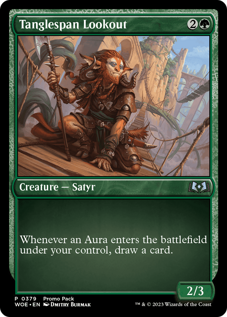 Tanglespan Lookout (Promo Pack) [Wilds of Eldraine Promos] Foil