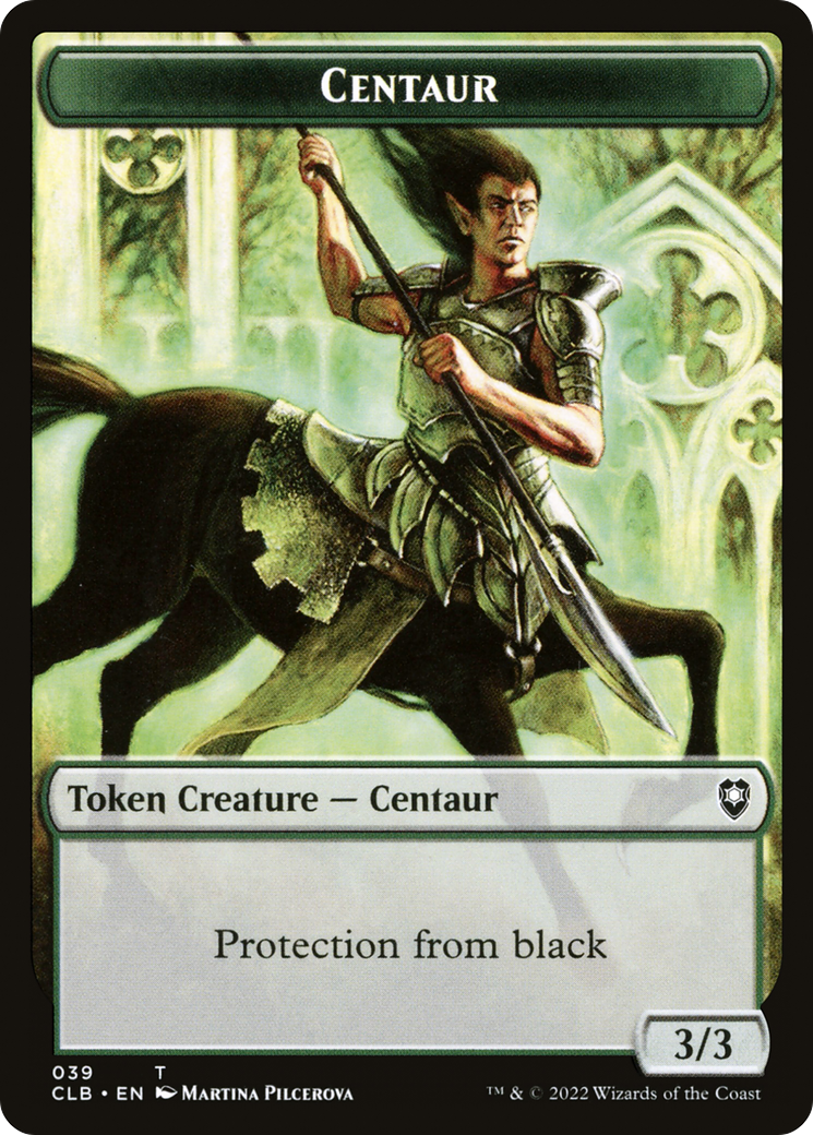 Centaur (039) - Battle for Baldur's Gate Tokens