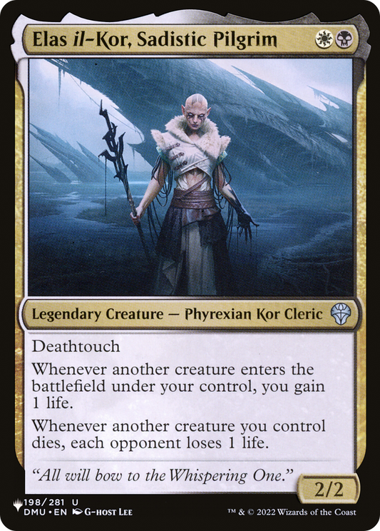 Elas il-Kor, Sadistic Pilgrim [The List]