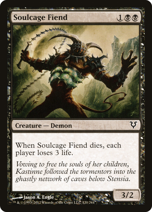 Soulcage Fiend [Avacyn Restored] Foil