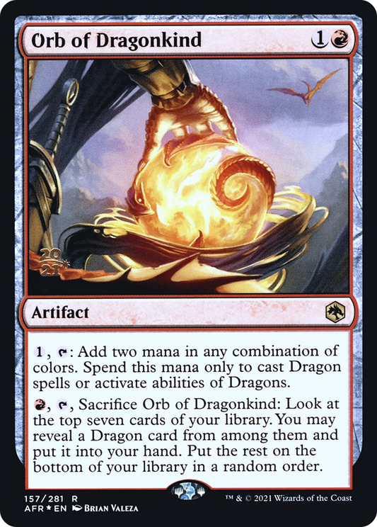 Orb of Dragonkind [Dungeons & Dragons: Adventures in the Forgotten Realms Prerelease Promos]