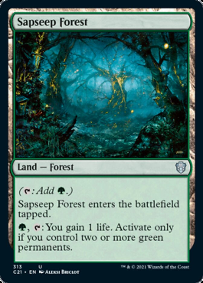 Sapseep Forest [Commander 2021] | Silver Goblin