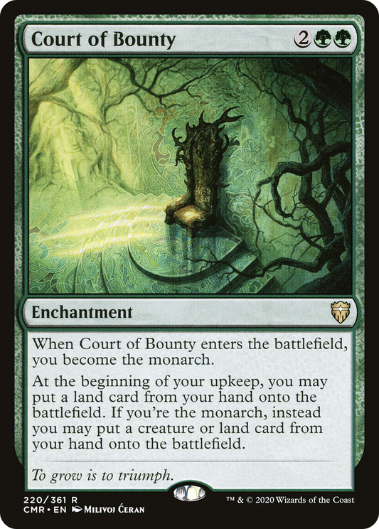 Court of Bounty [Commander Legends] Foil