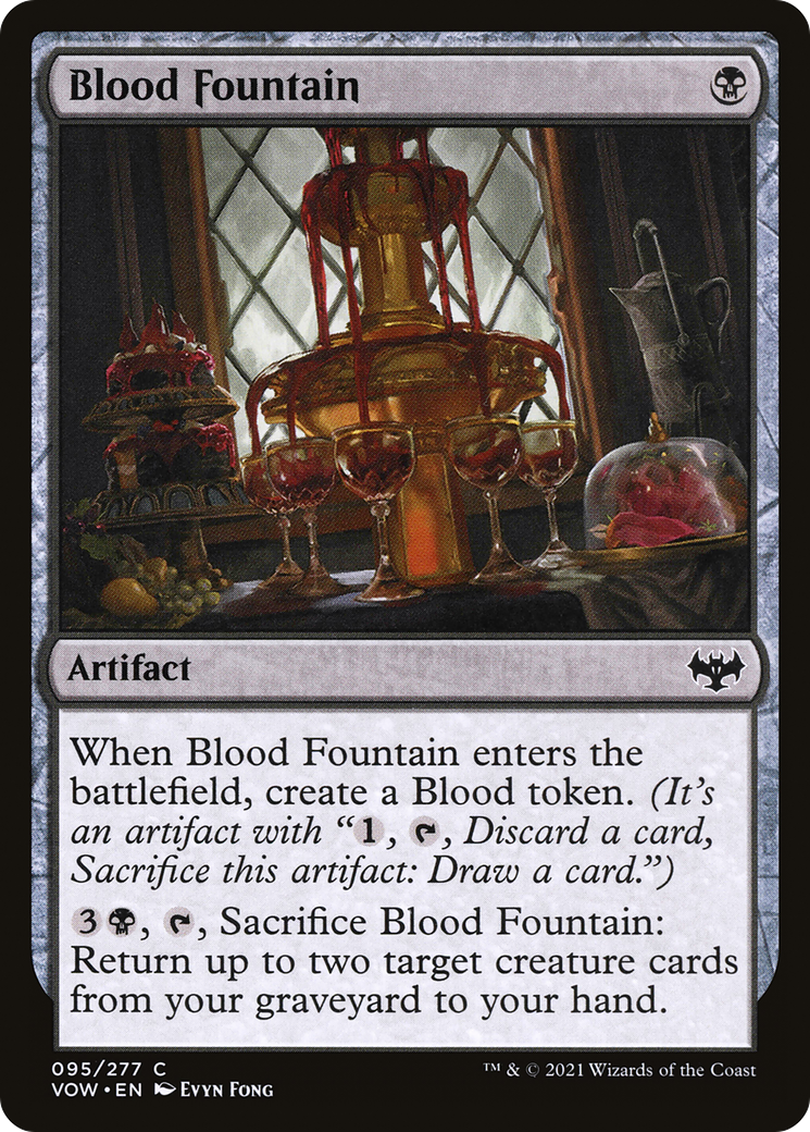 Blood Fountain [Innistrad: Crimson Vow] | Silver Goblin